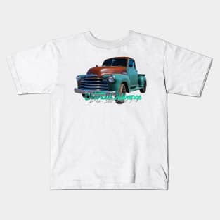 1951 Chevrolet Advance Design 3100 Pickup Truck Kids T-Shirt